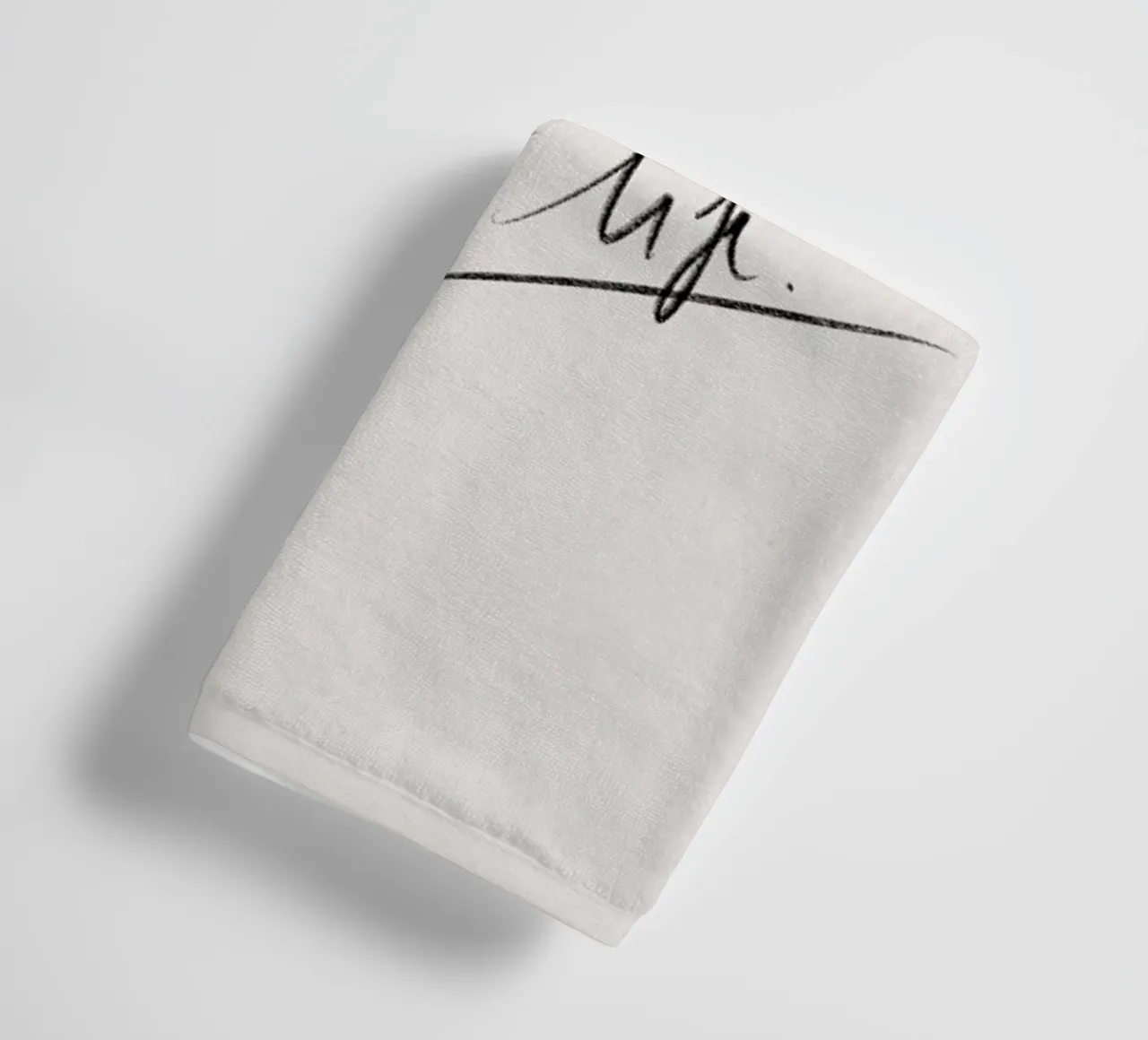 Timing towel by KRUTH DESIGN