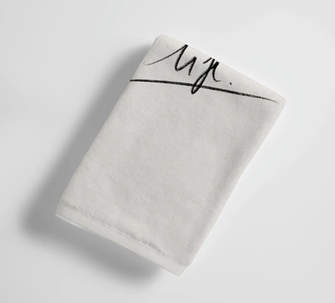 Timing towel by KRUTH DESIGN