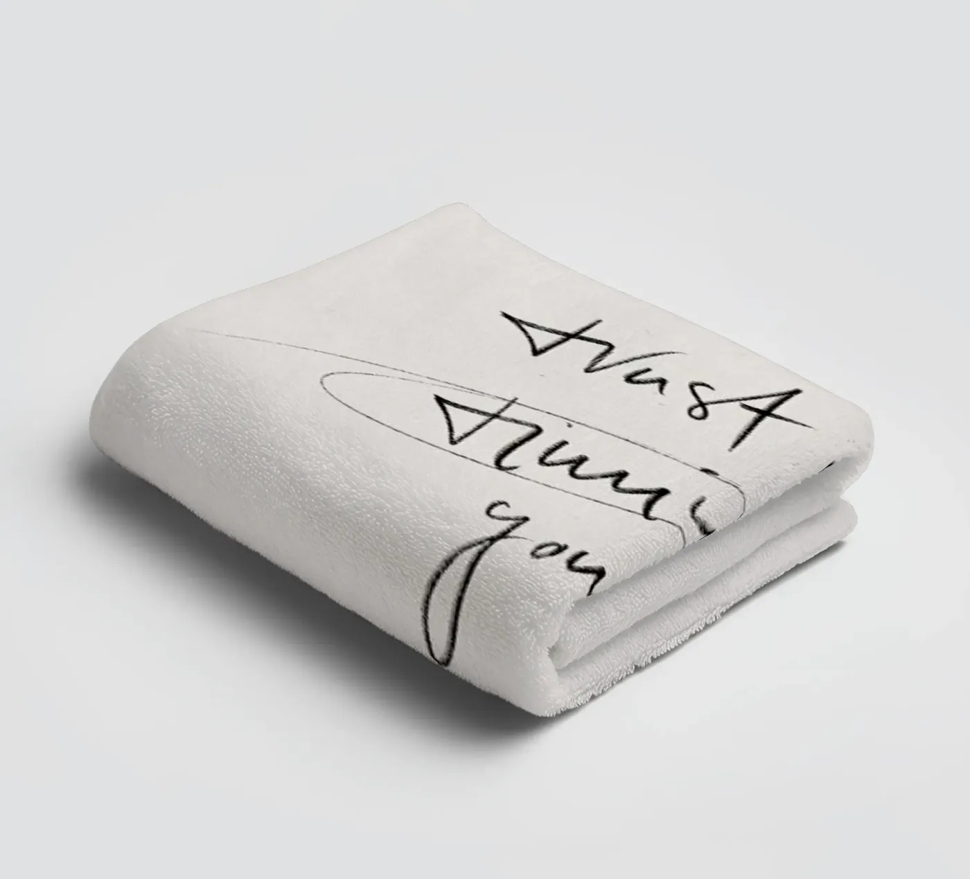 Timing towel by KRUTH DESIGN