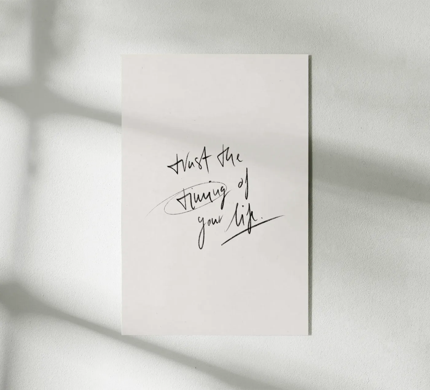 Timing plexiglass da KRUTH DESIGN