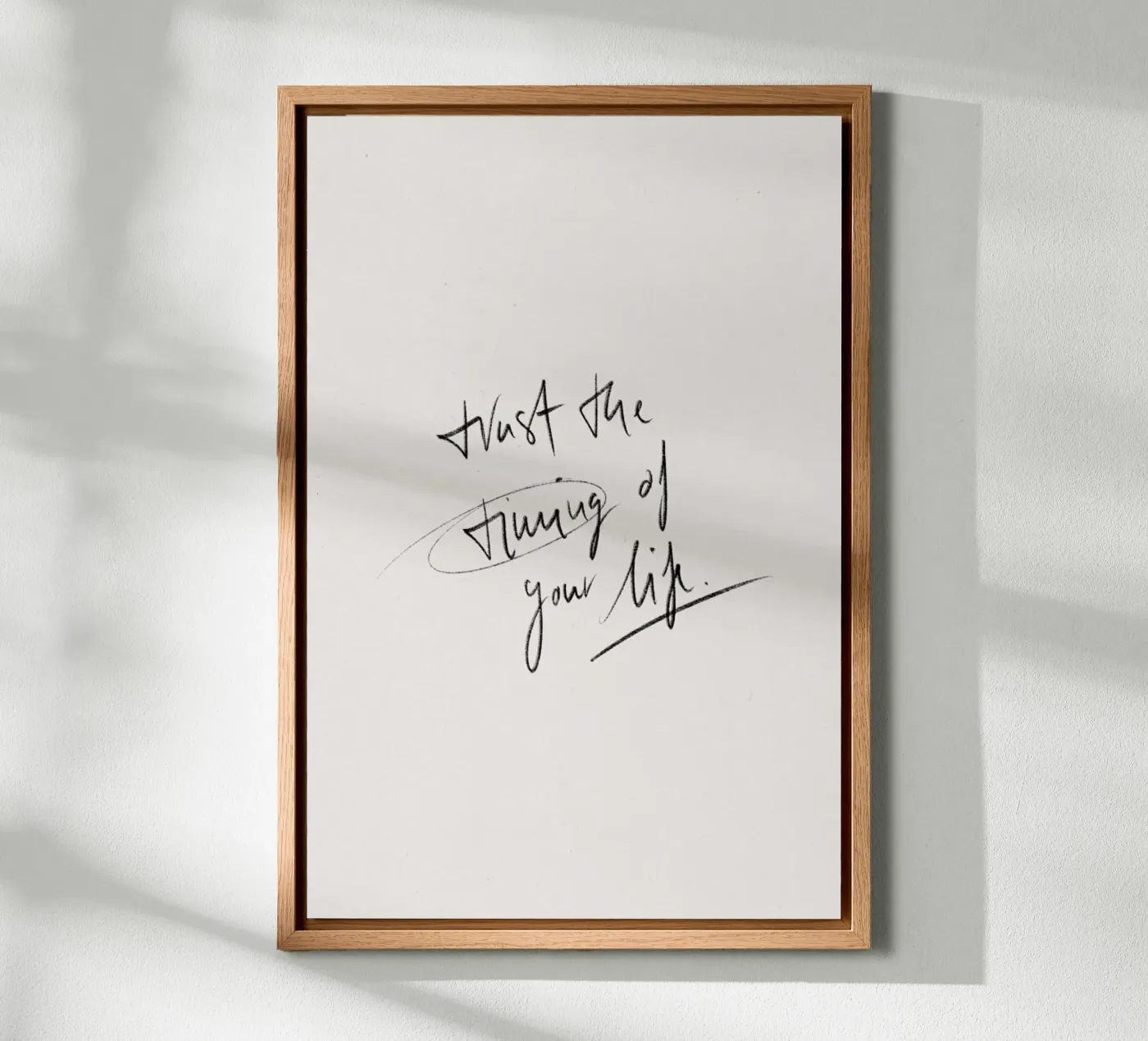 Timing canvas by KRUTH DESIGN