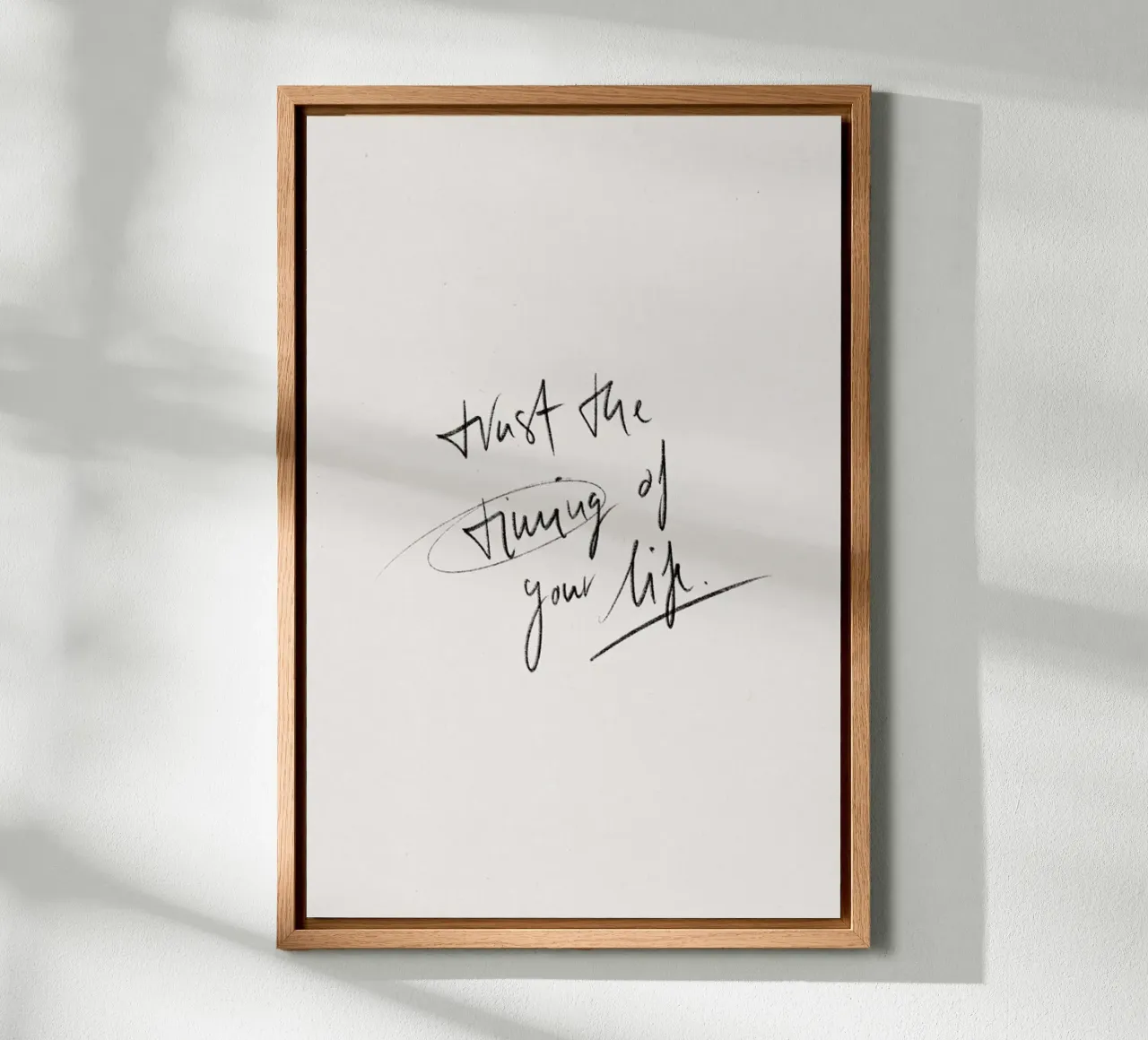 Timing canvas van KRUTH DESIGN