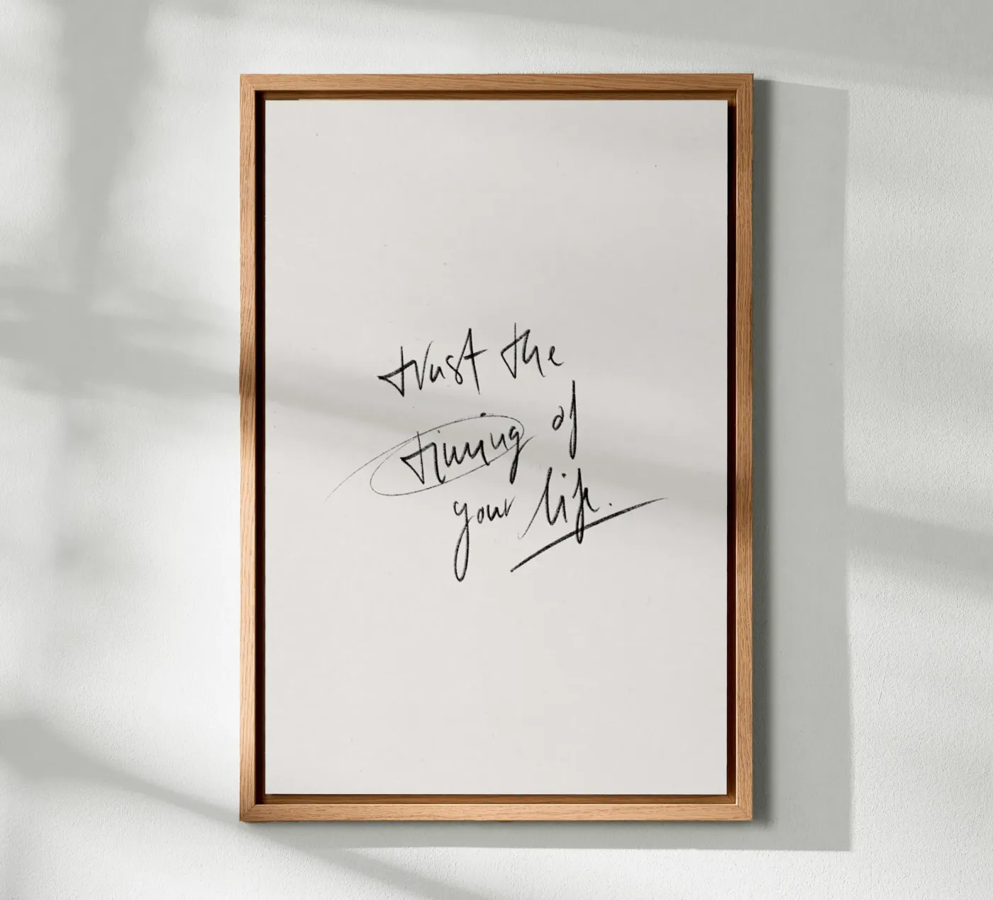 Timing canvas by KRUTH DESIGN
