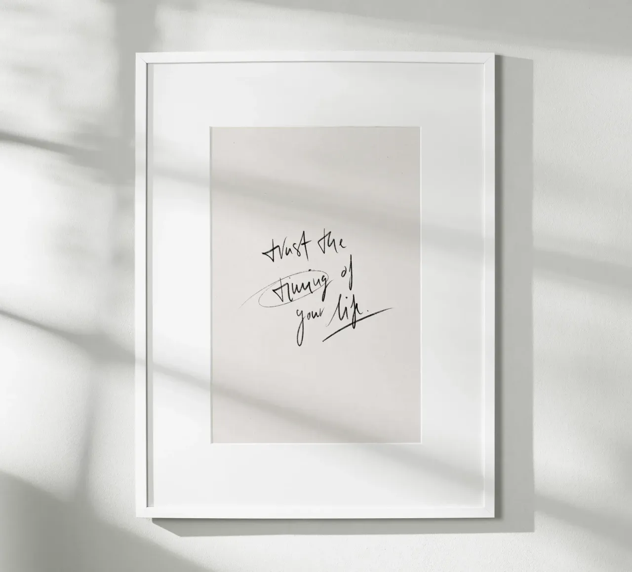 Timing poster da KRUTH DESIGN