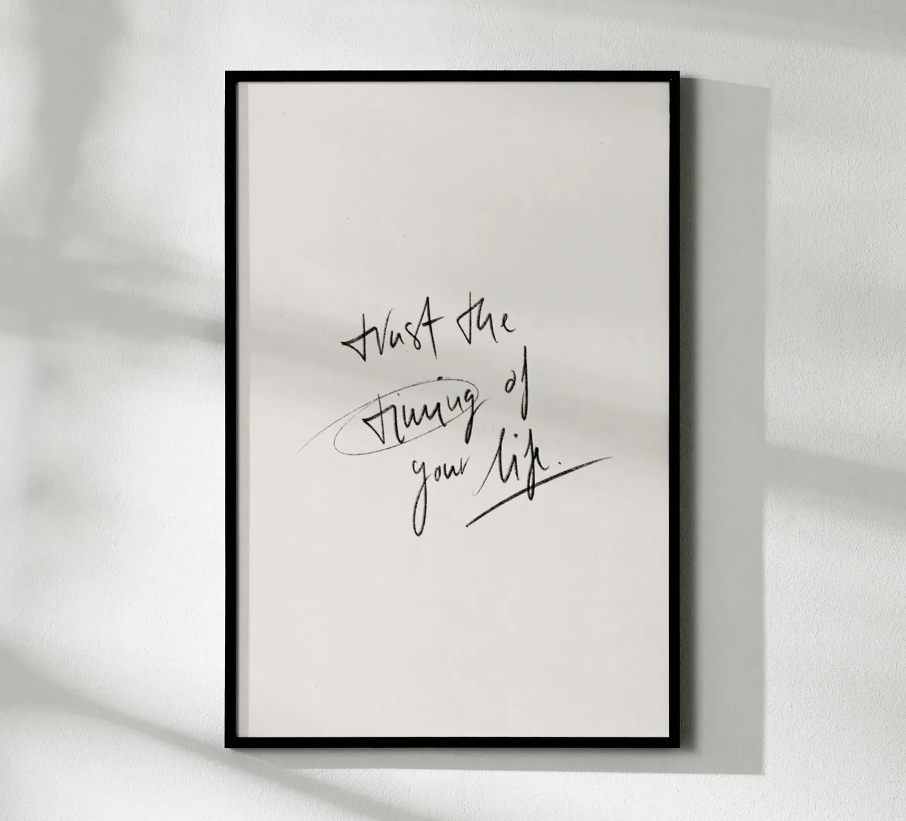 Timing poster da KRUTH DESIGN