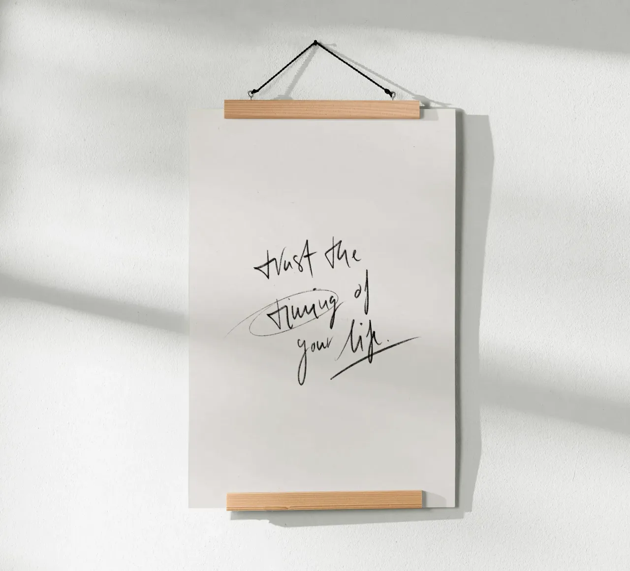 Timing poster da KRUTH DESIGN