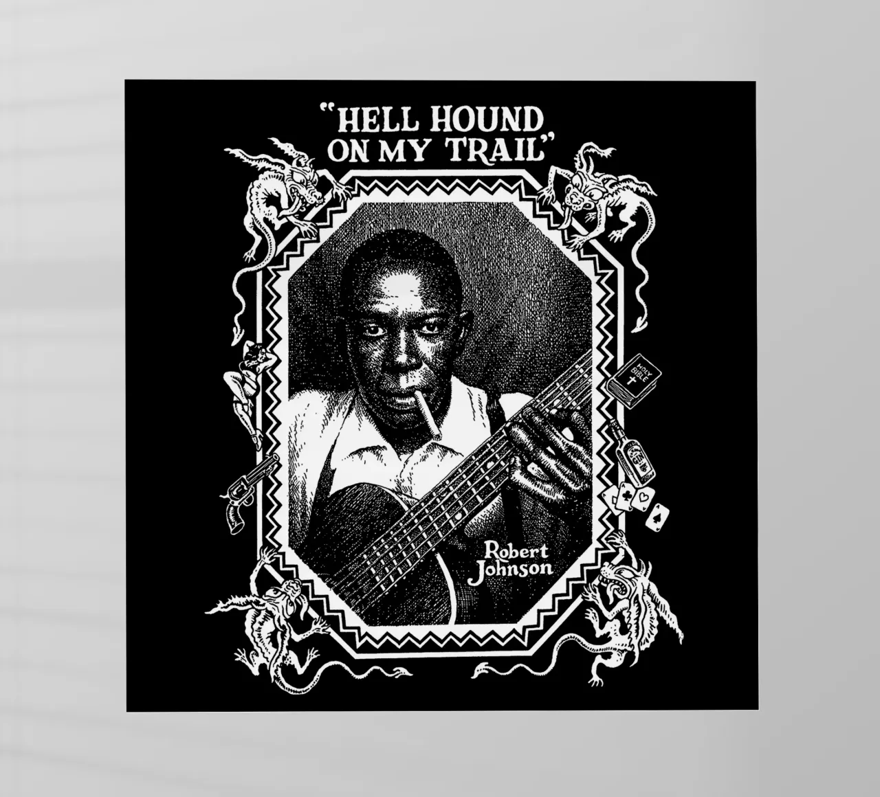 Robert Johnson Hell Hound On My Trail pellicola backlit da Gladysrg