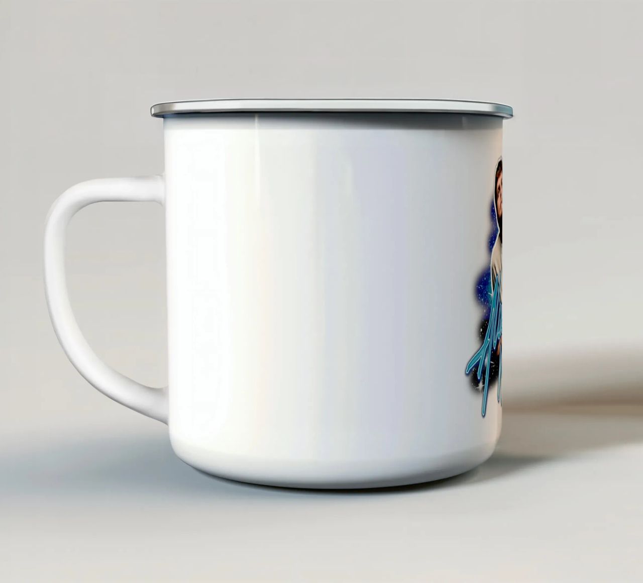 Alex Warren - Tema notturno tazza in smalto da Rigour Std