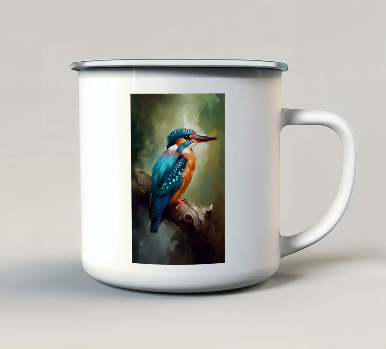 Arte da parete di Imagine tazza in smalto da Imagine