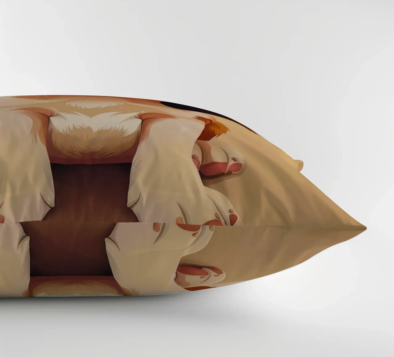 Cucciolo di Beagle giocherellone: Curioso e carino cuscino da DesignDoodle