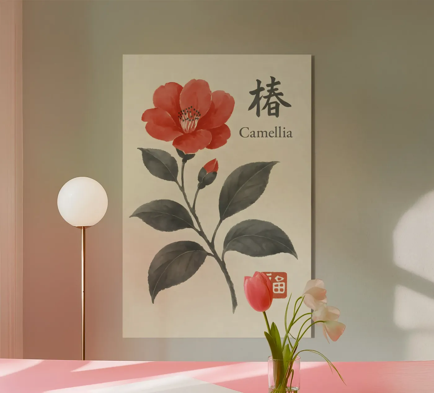 Chrysanthemum Harmony plexiglass da Gei.Butsu