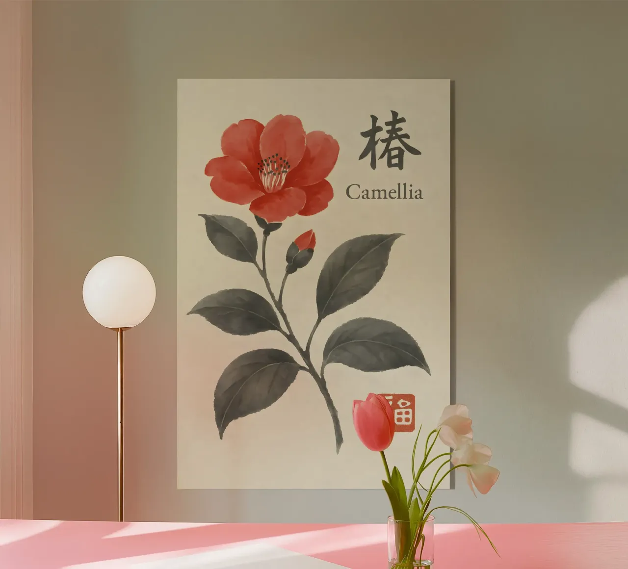 Chrysanthemum Harmony plexiglass da Gei.Butsu