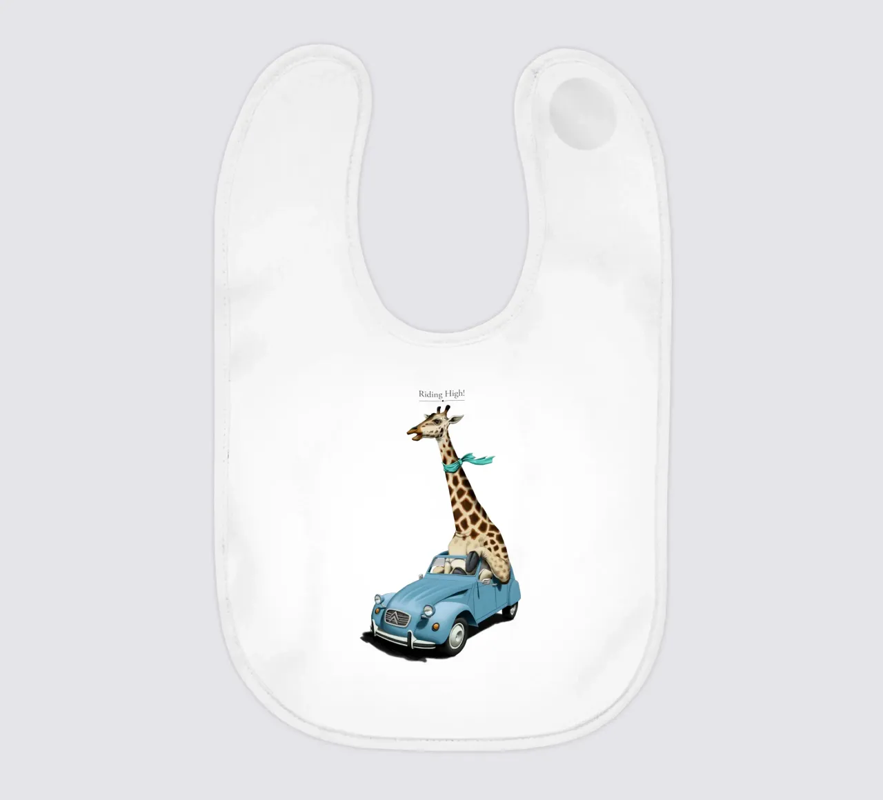 Riding High (Titled) bavaglino da Rob Art | Illustration
