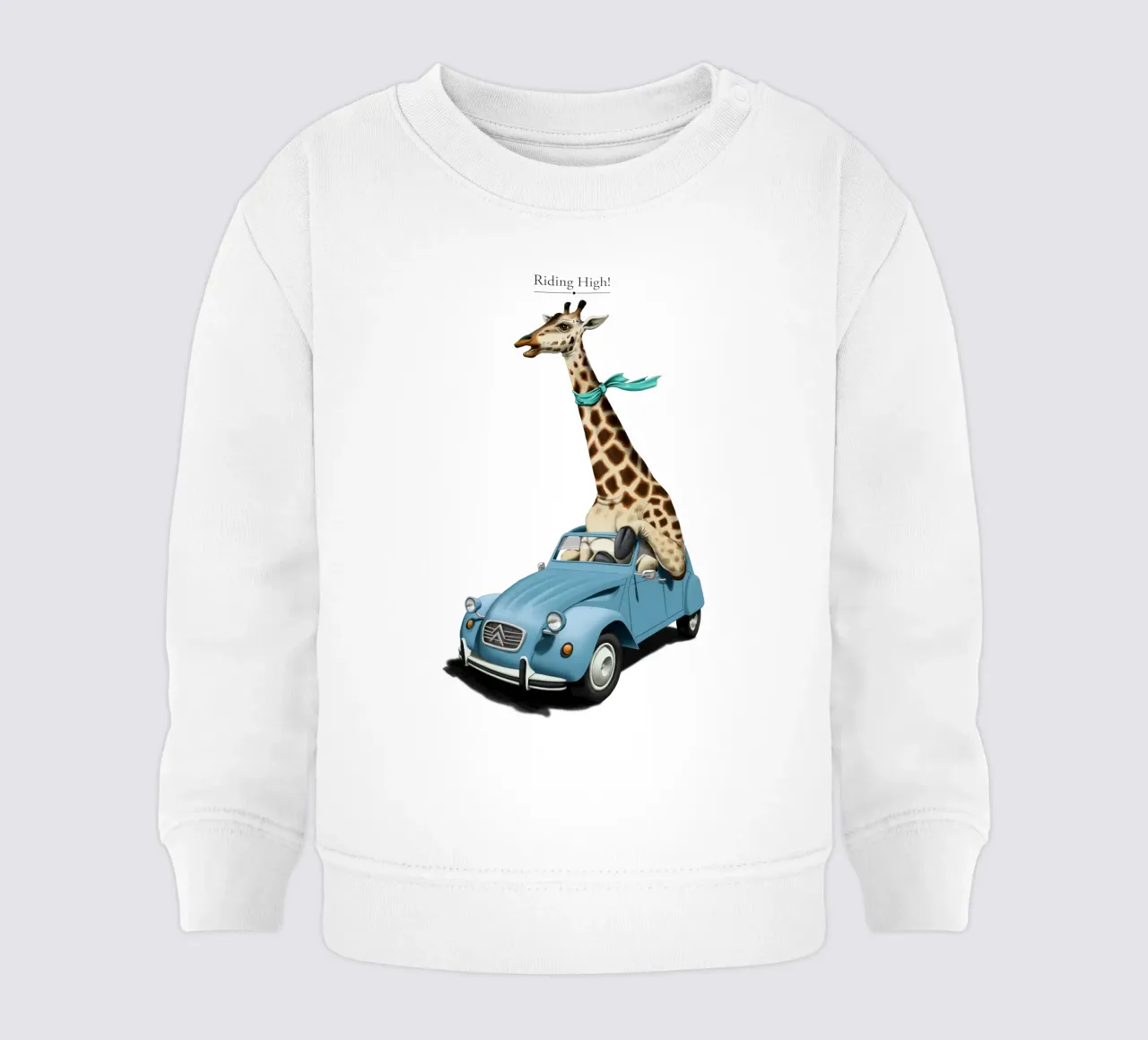 Riding High (Titled) felpa neonato da Rob Art | Illustration