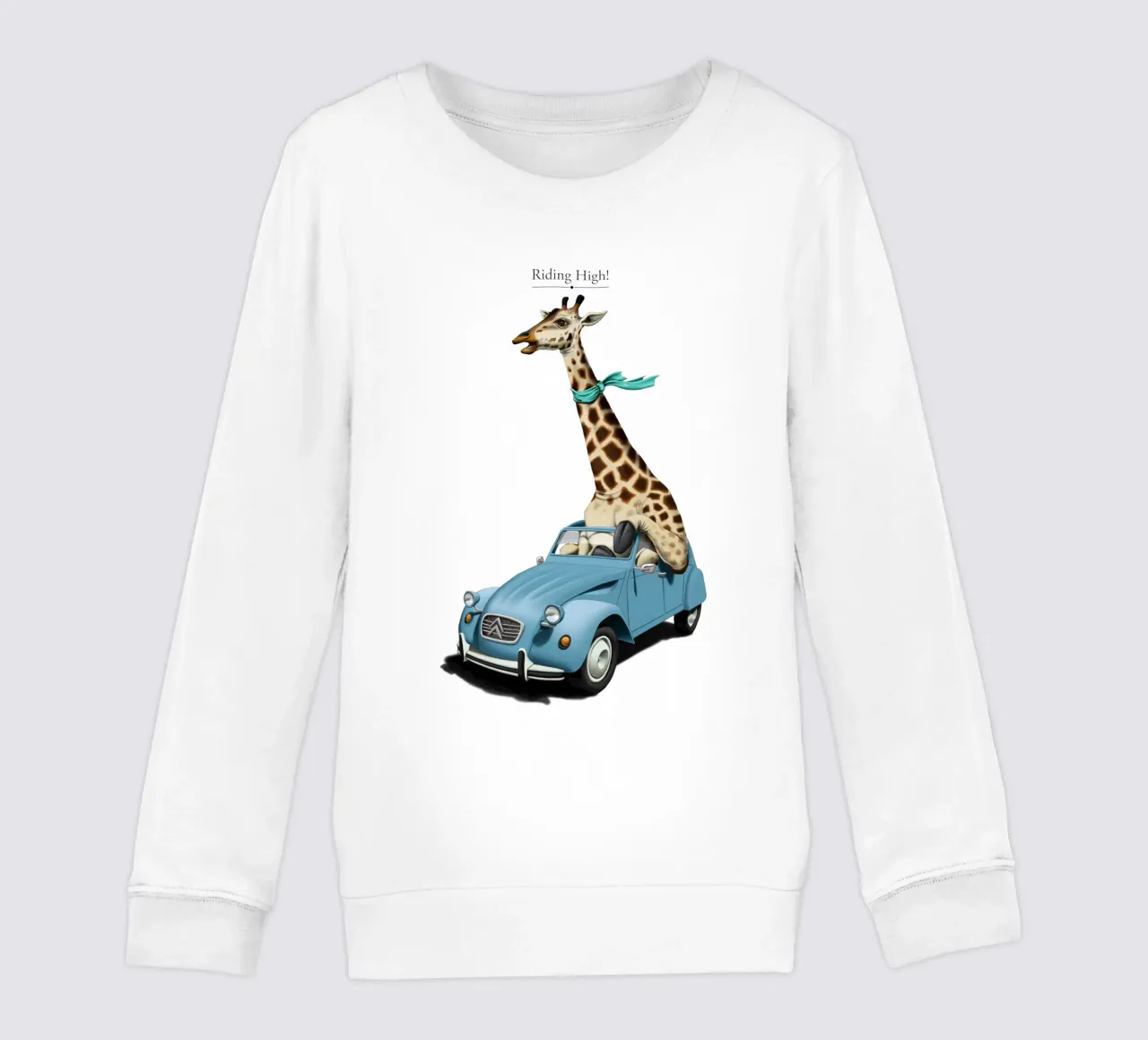 Riding High (Titled) felpa bambino da Rob Art | Illustration