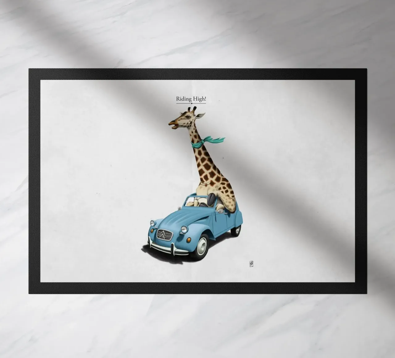 Riding High (Titled) zerbino da Rob Art | Illustration