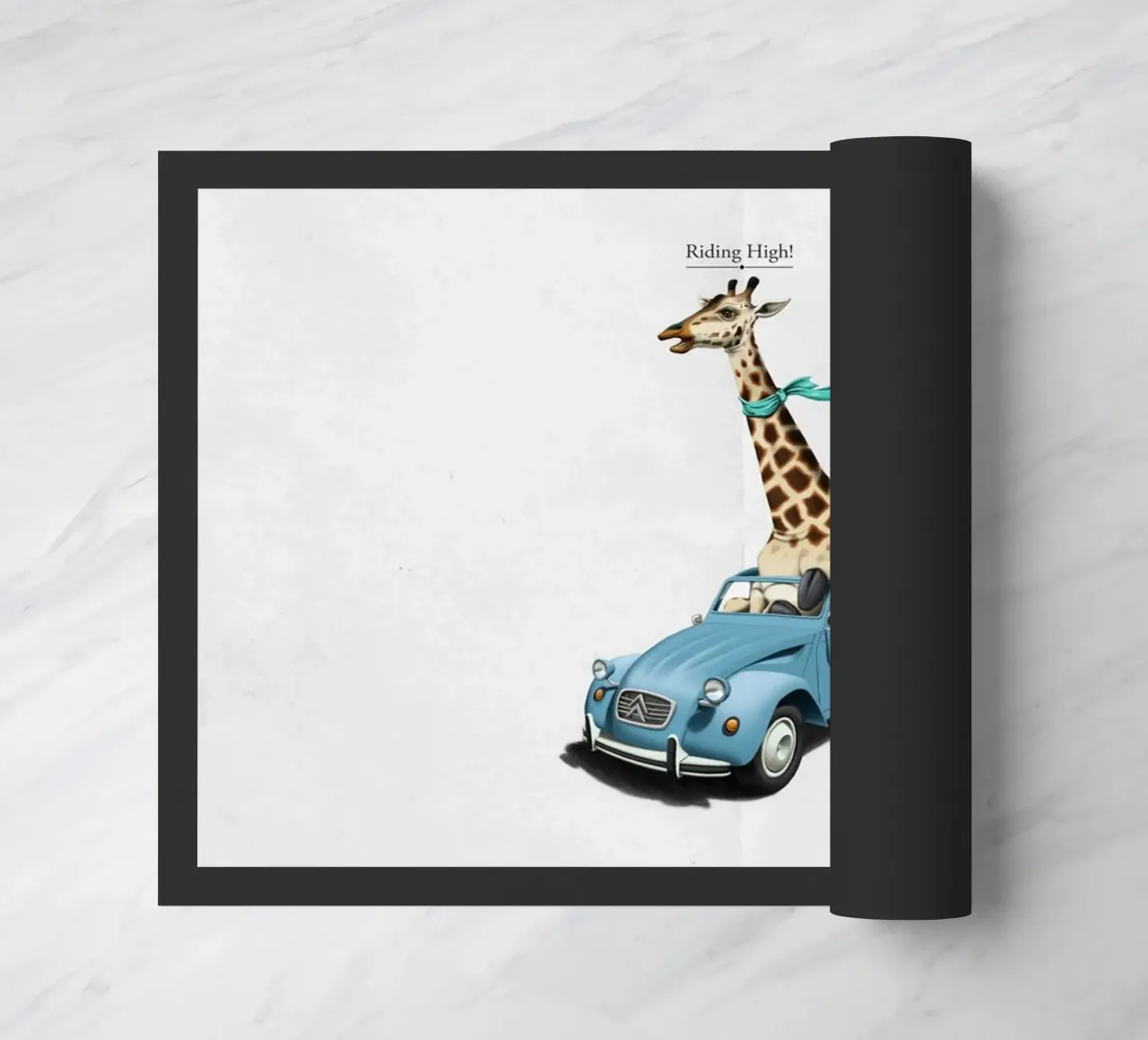 Riding High (Titled) zerbino da Rob Art | Illustration