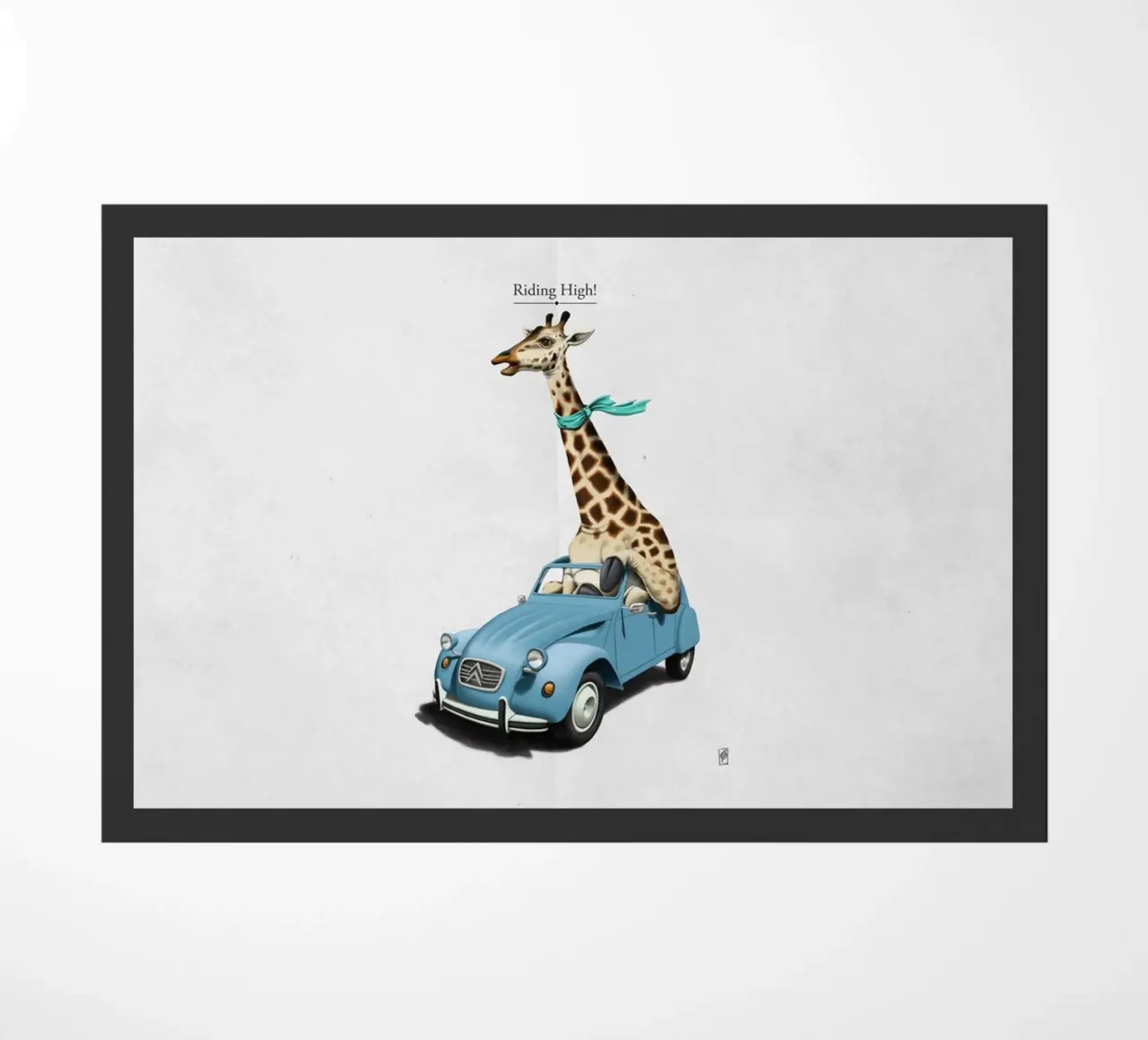 Riding High (Titled) zerbino da Rob Art | Illustration