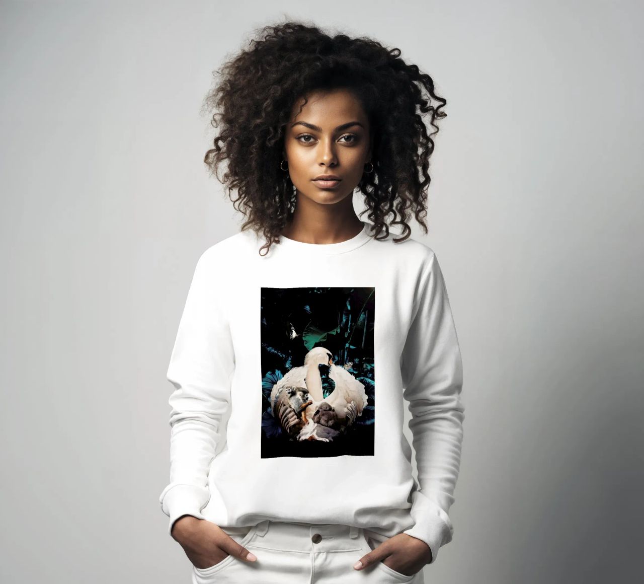 Swan felpa da Wouter Rikken