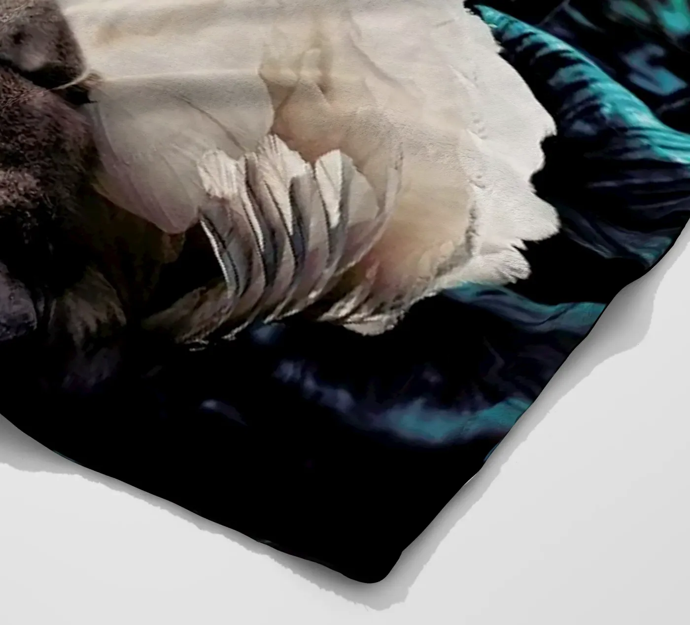 Swan Fleecedecke von Wouter Rikken