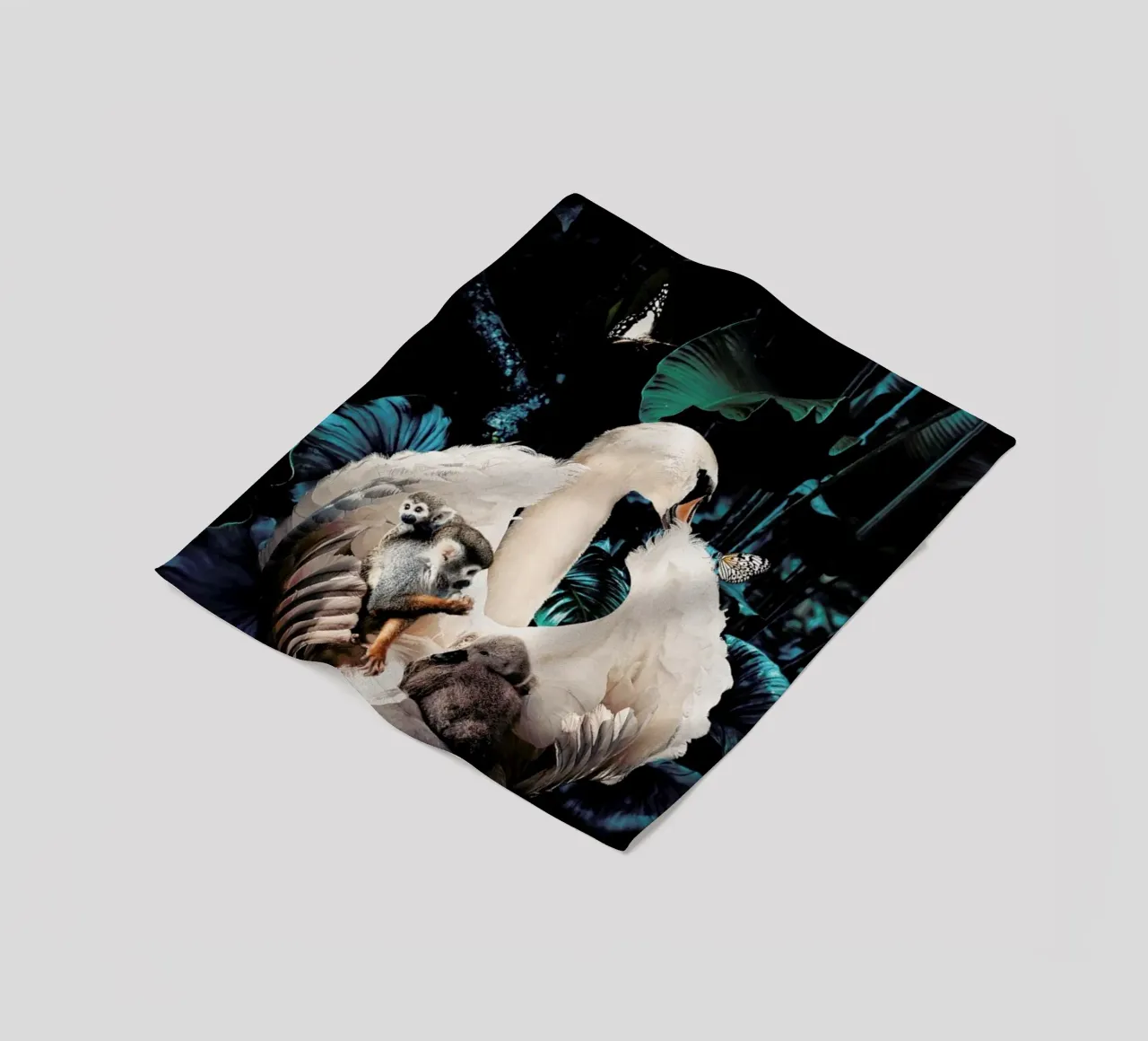 Swan coperta in pile da Wouter Rikken