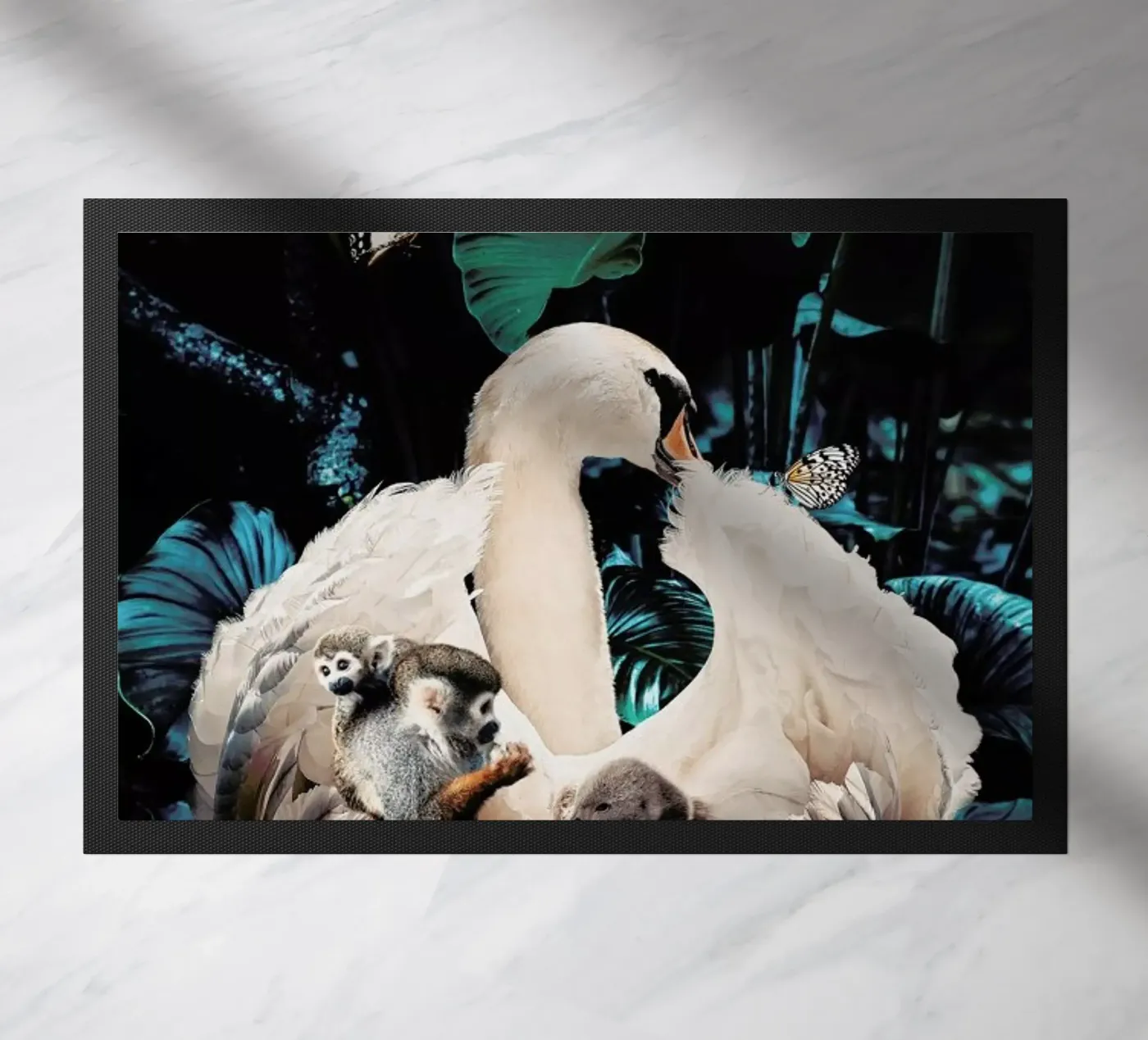 Swan deurmat van Wouter Rikken