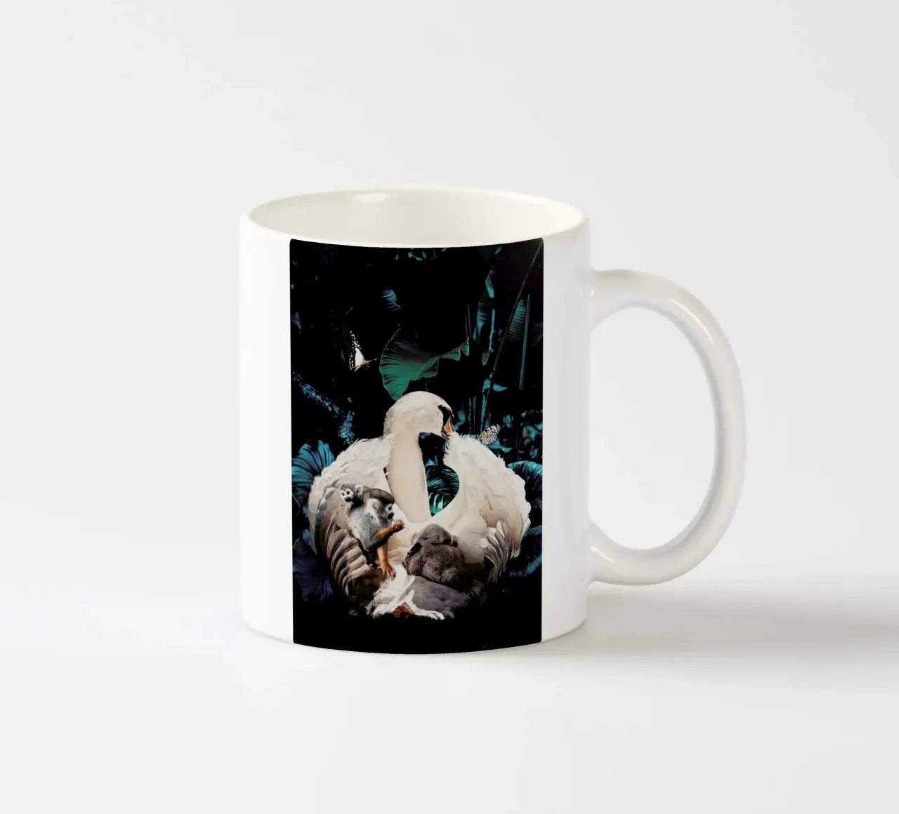 Swan Keramik Tasse von Wouter Rikken