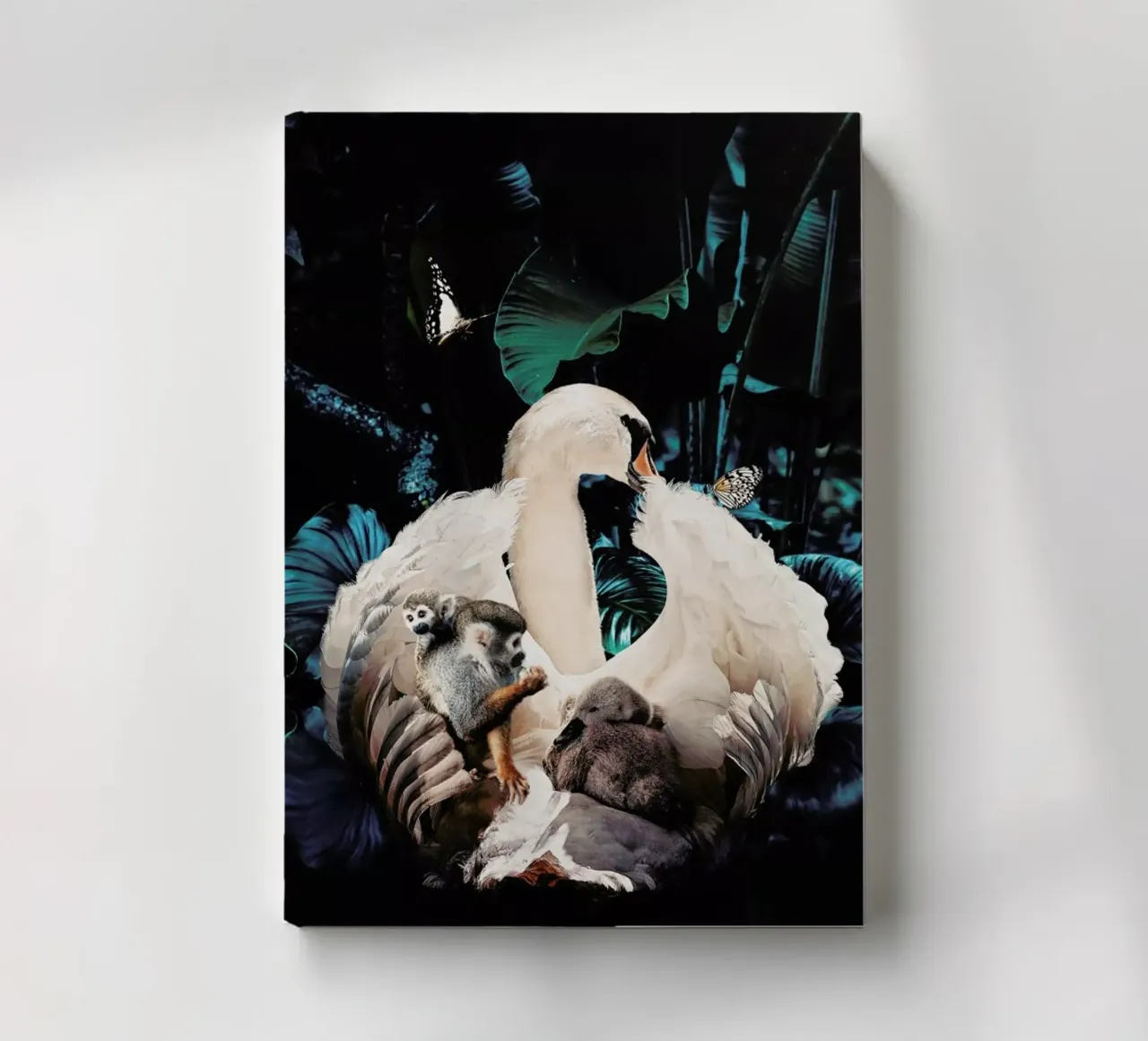 Swan notebook by Wouter Rikken