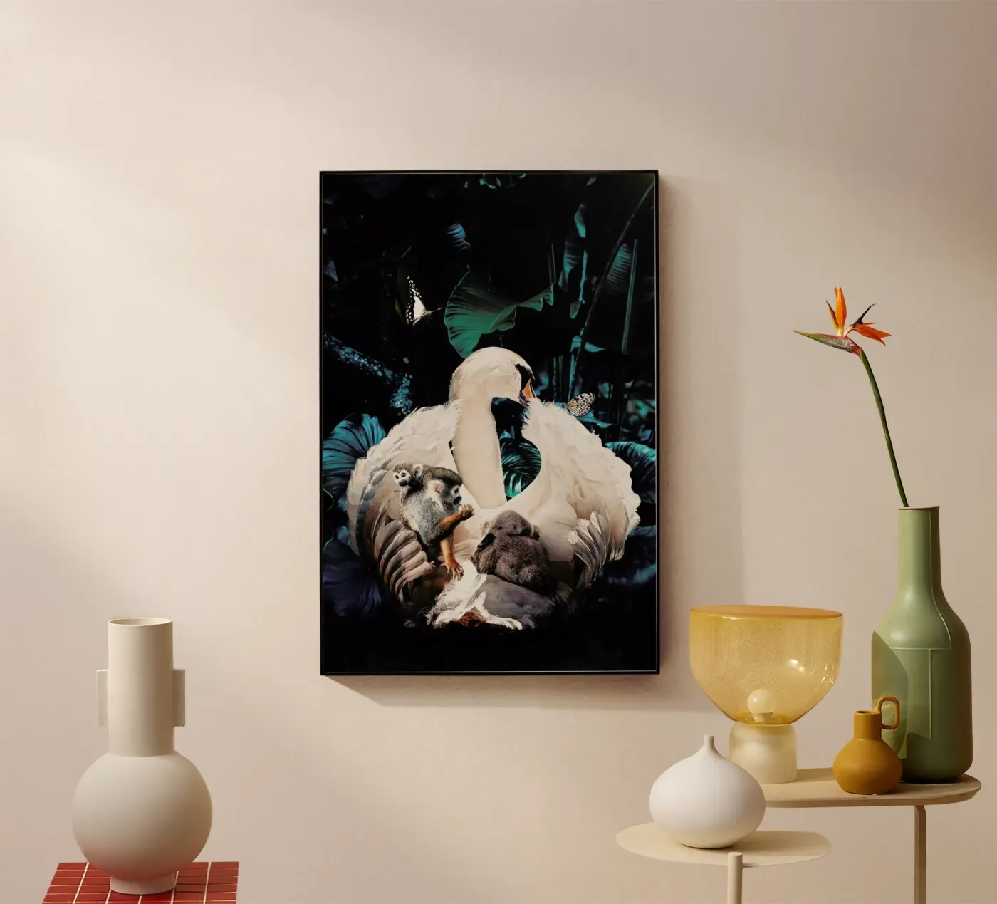 Swan plexiglas de Wouter Rikken