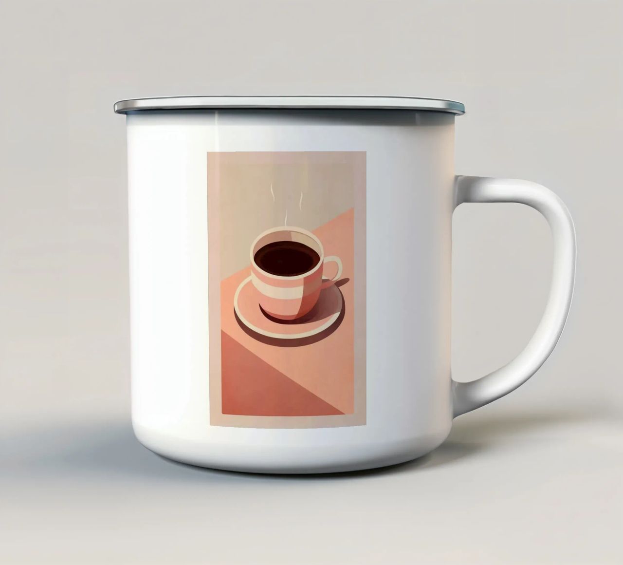 tazza da caffè tazza in smalto da Jonathan R NASH
