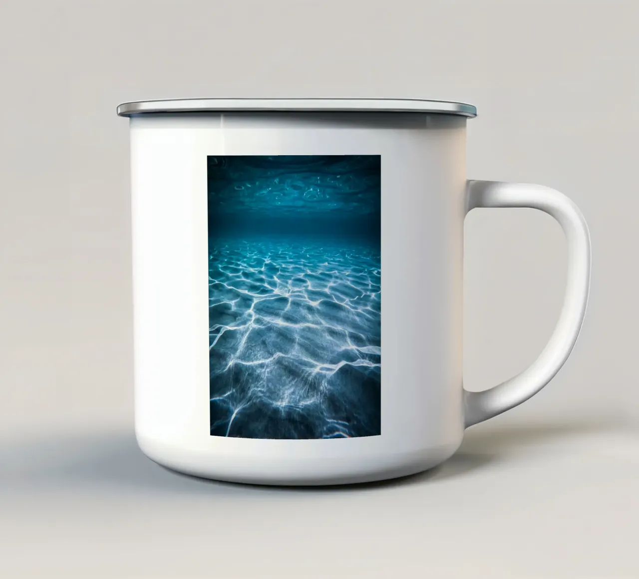 Subsurface Silence tazza in smalto da somewhere.soul.escape