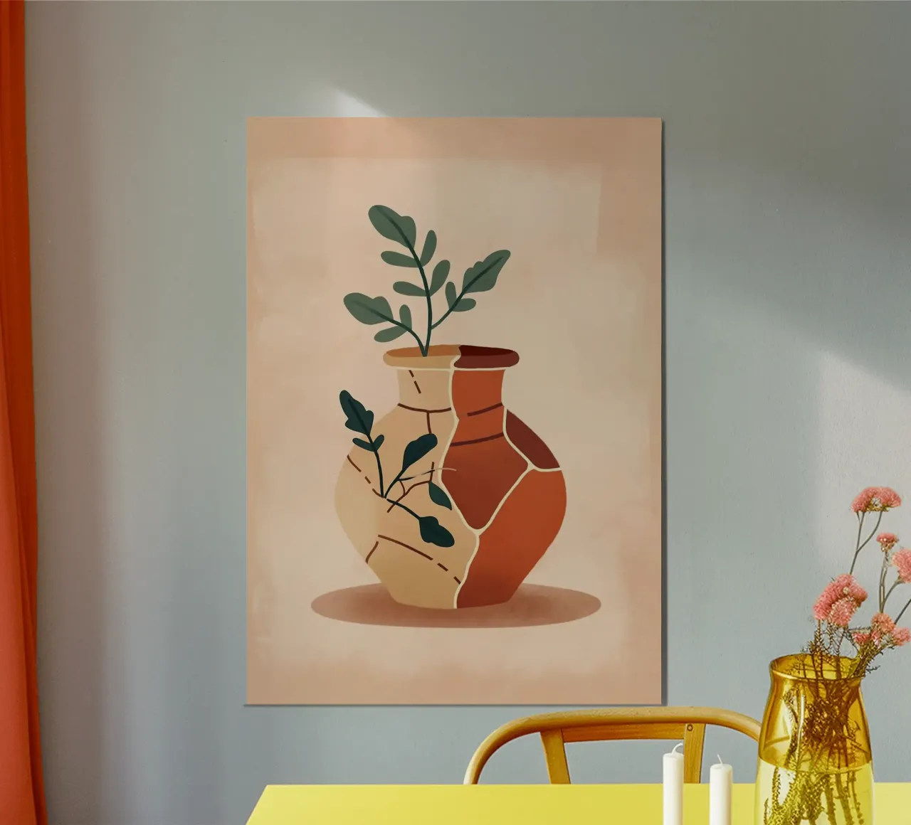 vaso botanico alluminio dibond da Jonathan R NASH