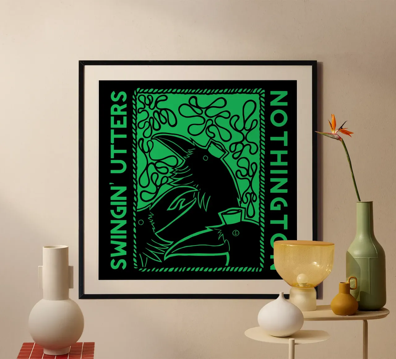Swingin' Utters Nothing Ton hahnemühle by Gladysrg