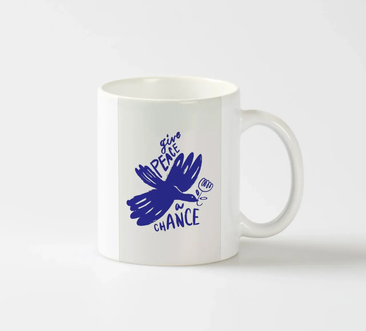Blue Dove tazza in ceramica da Pure