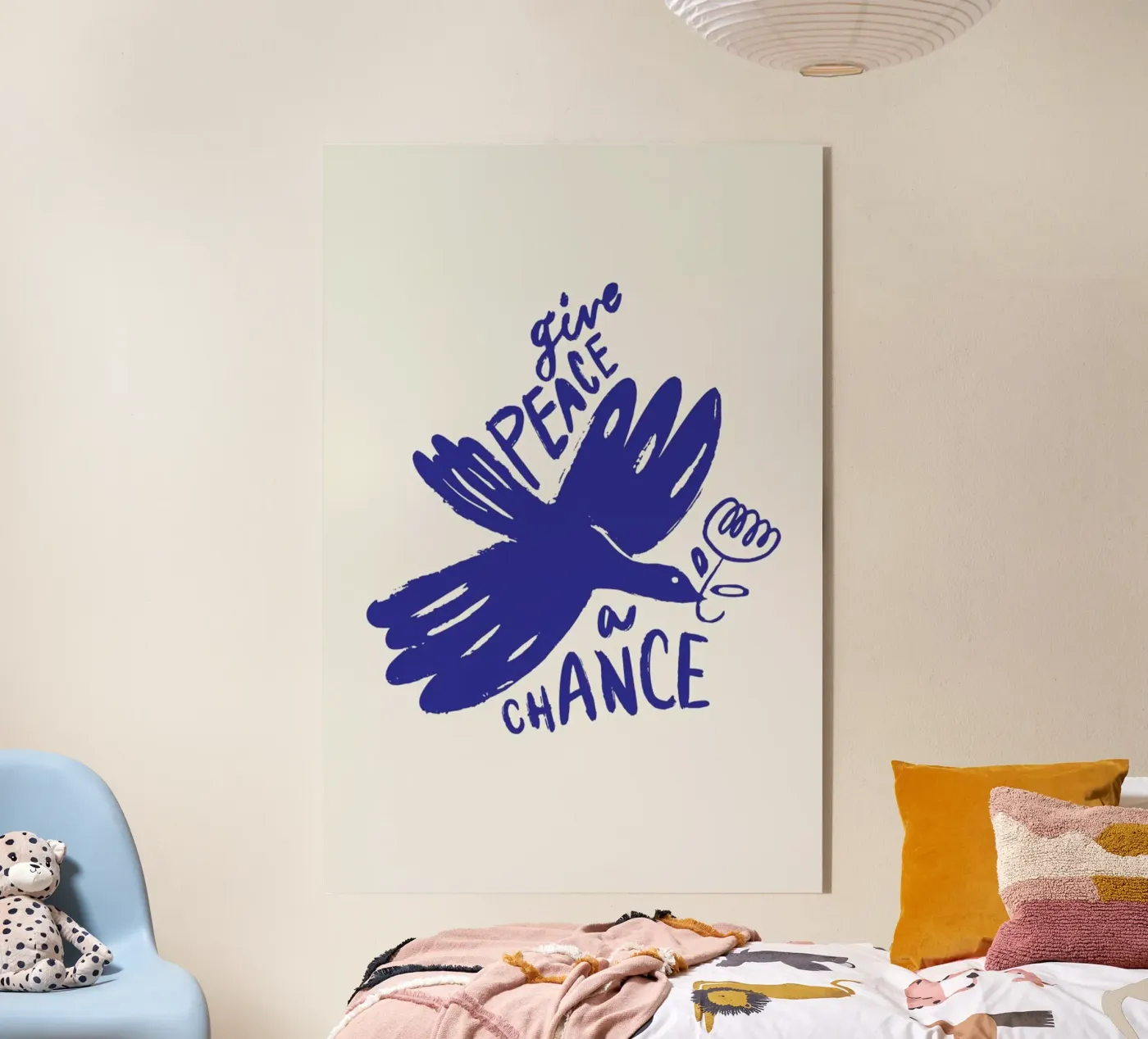 Blue Dove acrylic glass by Pure