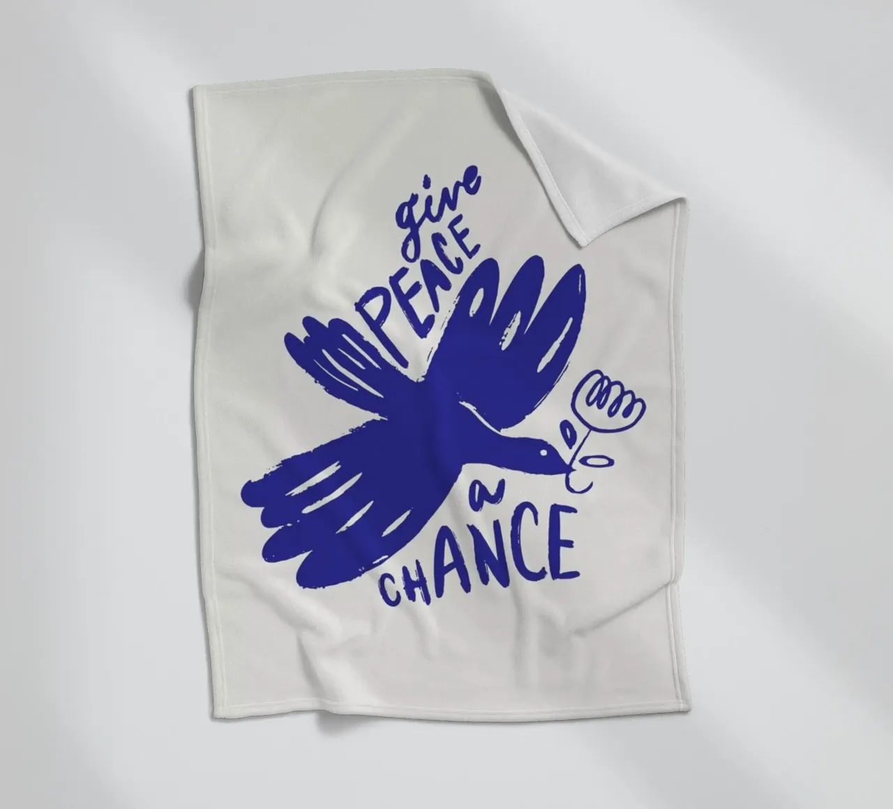 Blue Dove coperta in pile da Pure