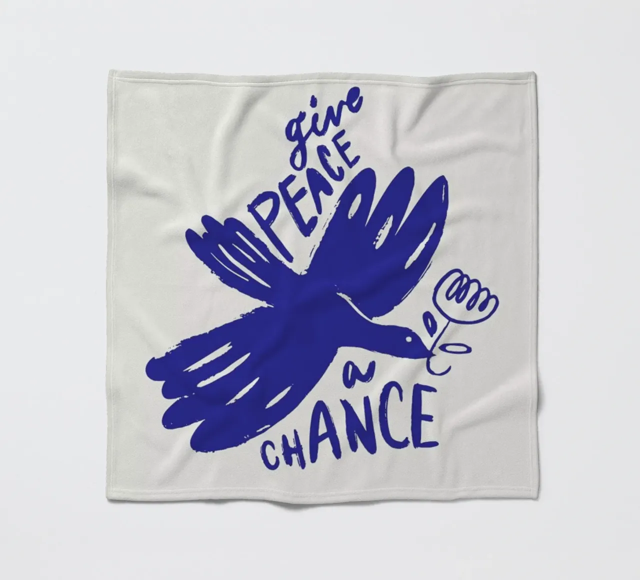 Blue Dove coperta in pile da Pure