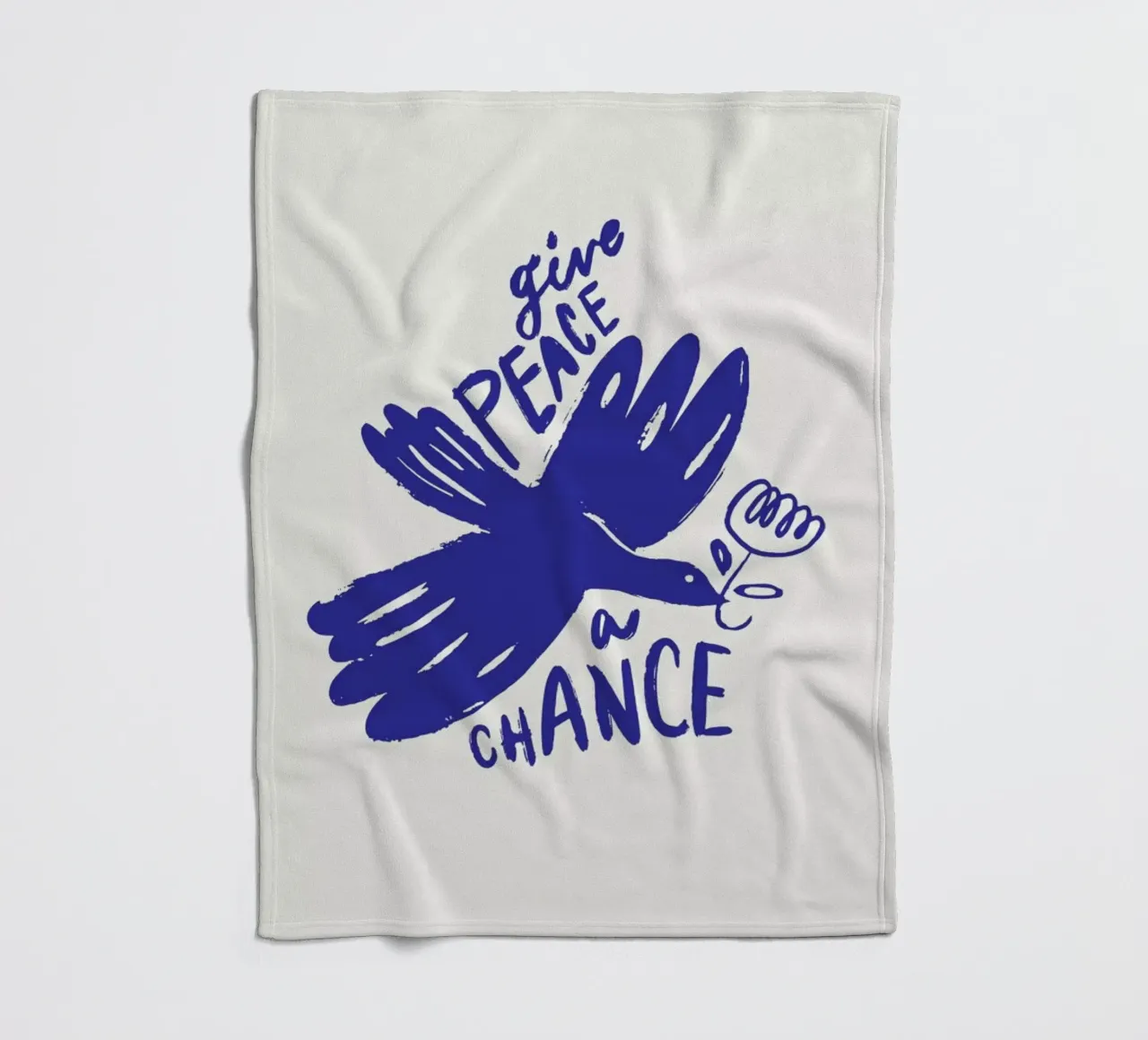 Blue Dove coperta in pile da Pure