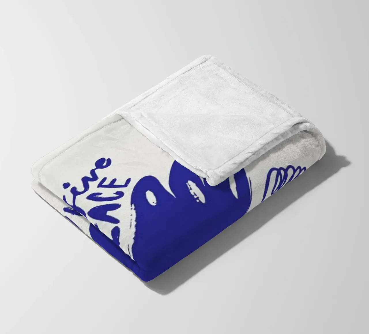 Blue Dove coperta in pile da Pure