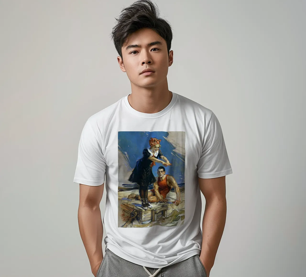 JCL 007 t-shirt da JC Leyendecker