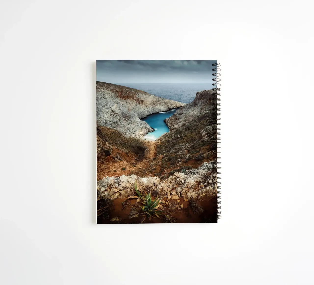 Torn Coast spiral notebook by somewhere.soul.escape