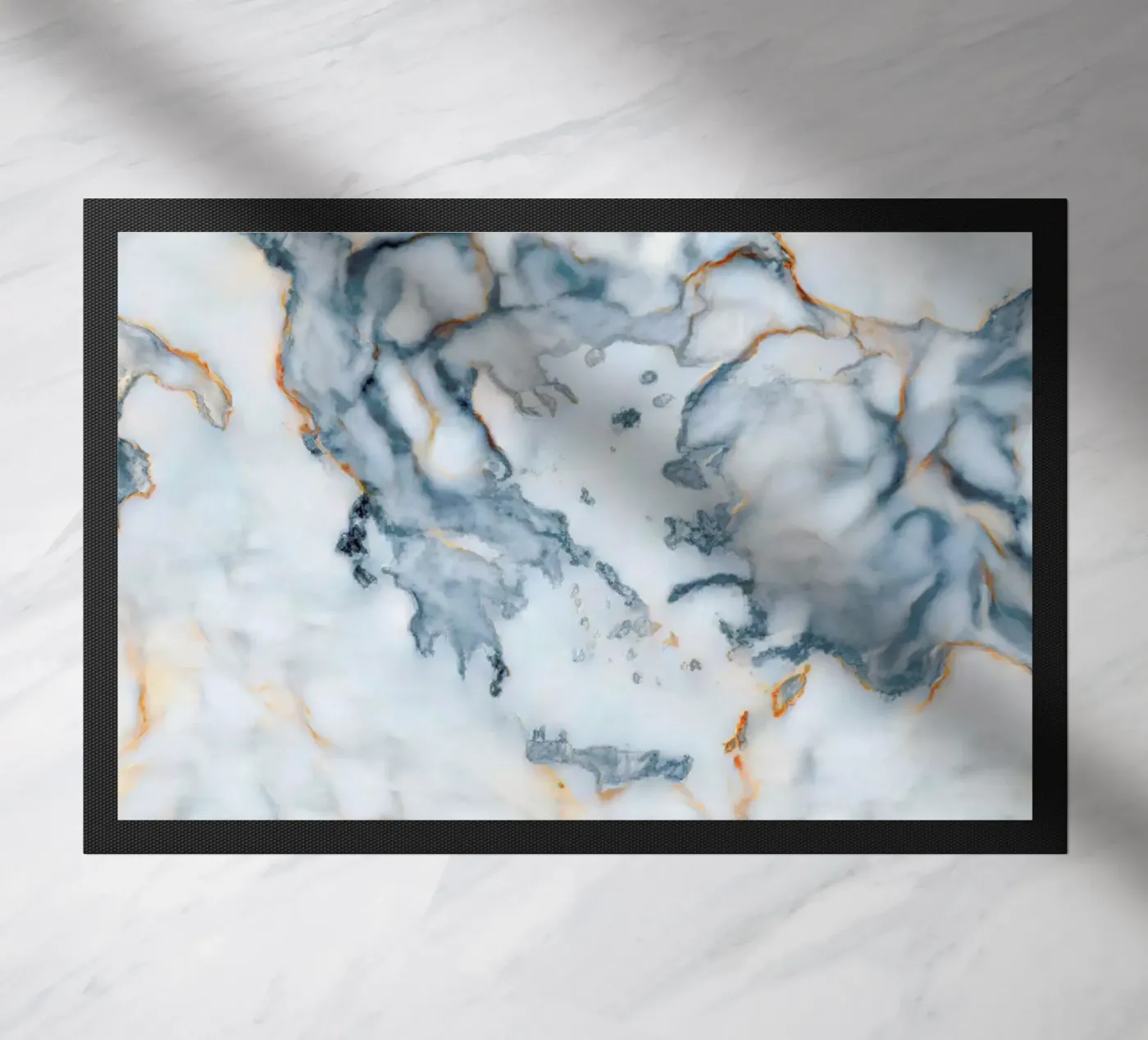 Greece Marble Map deurmat van Octavian