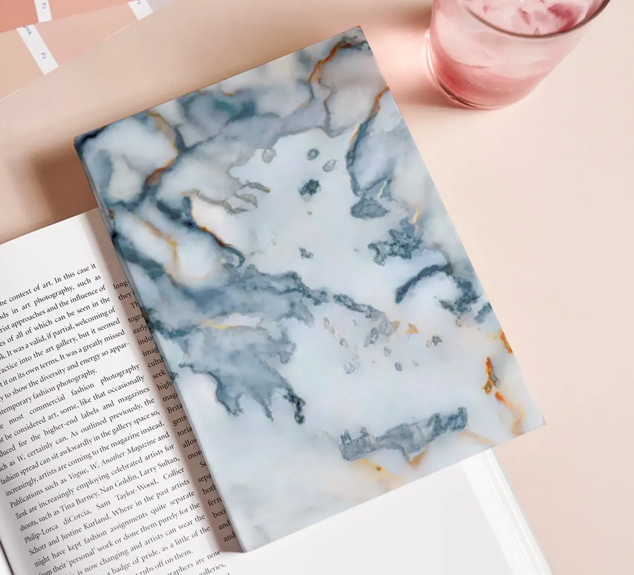 Greece Marble Map notebook by Octavian
