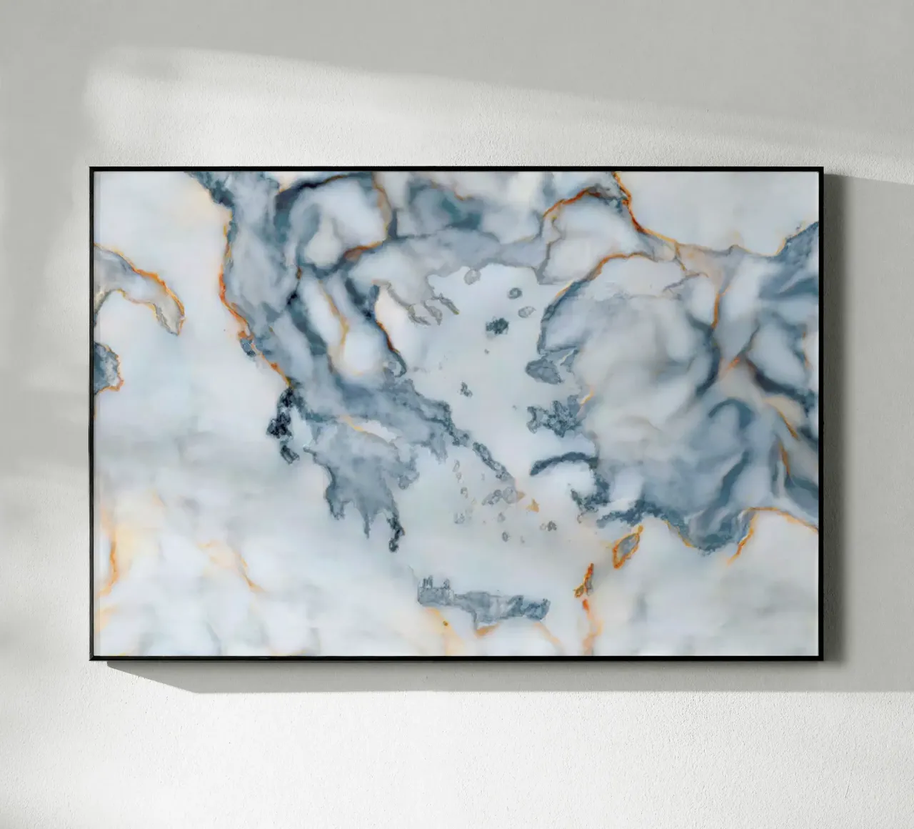 Greece Marble Map plexiglass da Octavian