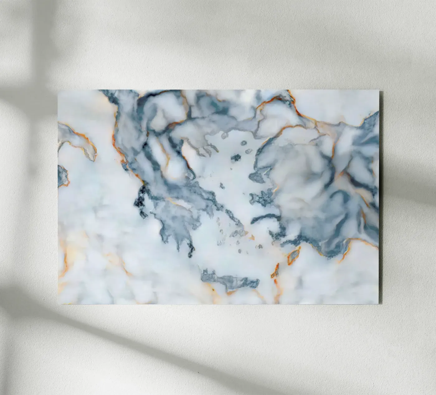 Greece Marble Map alluminio dibond da Octavian