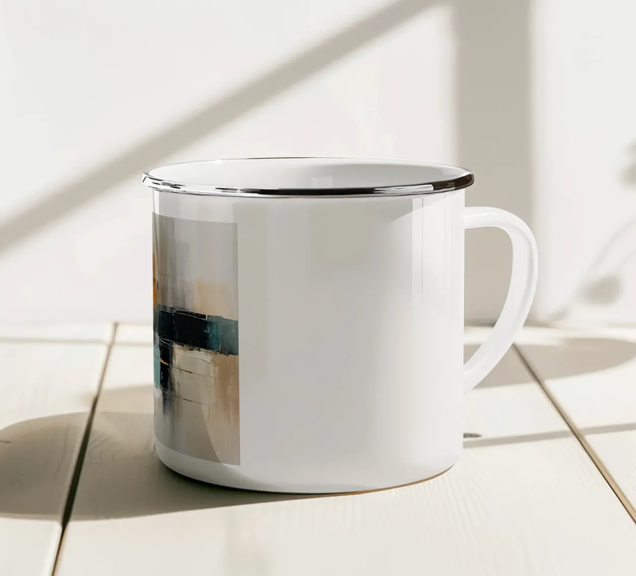 Arte da parete di Imagine tazza in smalto da Imagine