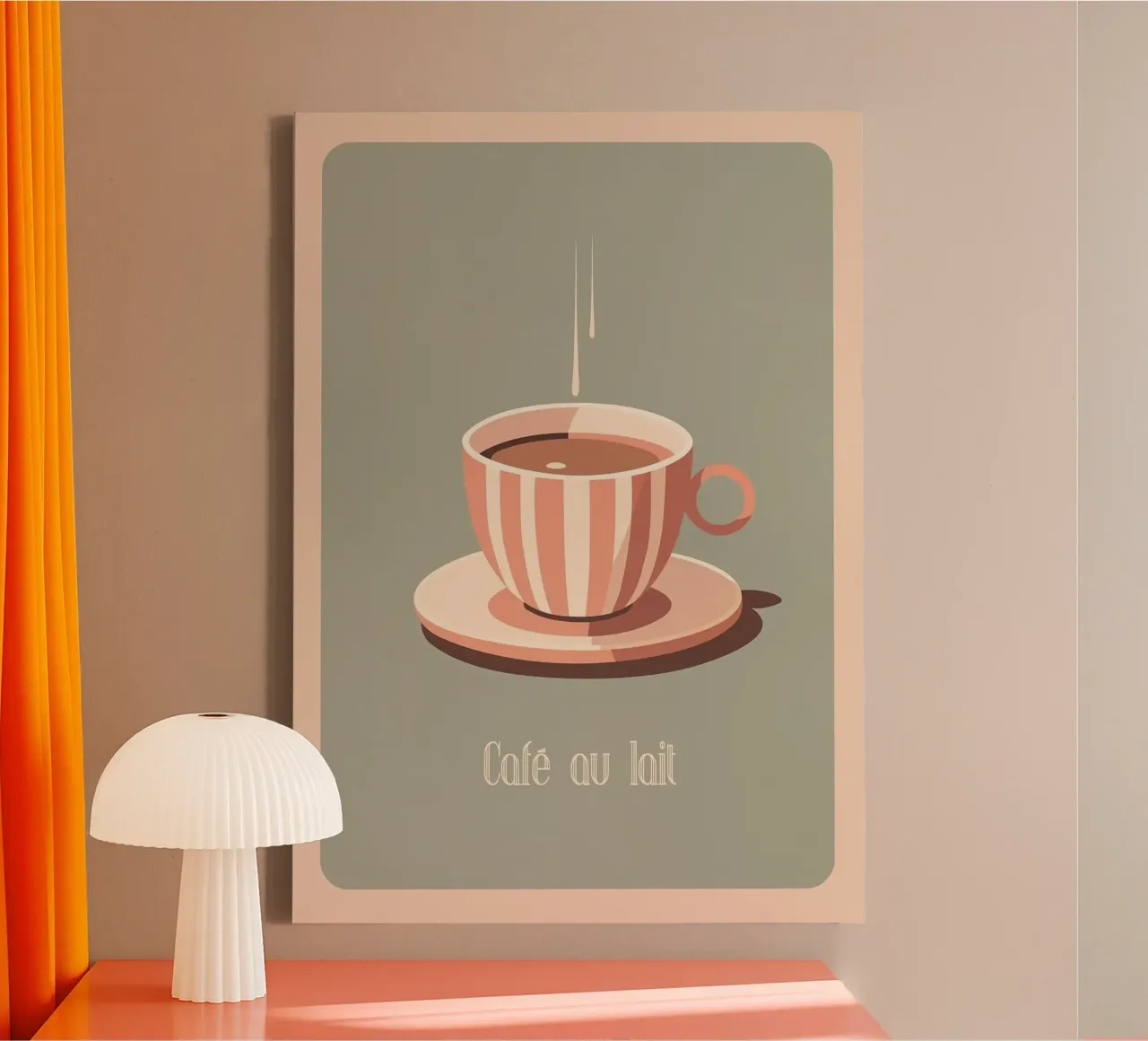 tazza da caffè tela da Jonathan R NASH