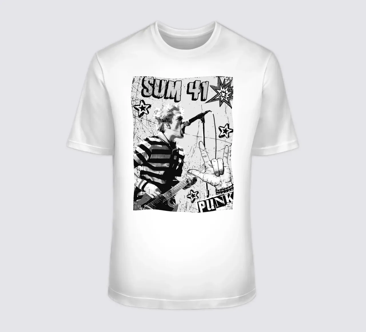 sum 41 band art t-shirt da vanhesling