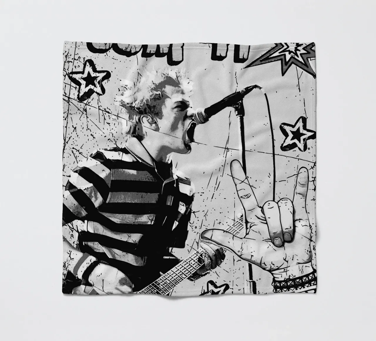 sum 41 band art coperta in pile da vanhesling