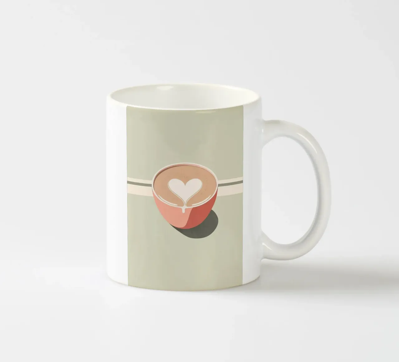 caffè macchiato tazza in ceramica da Jonathan R NASH